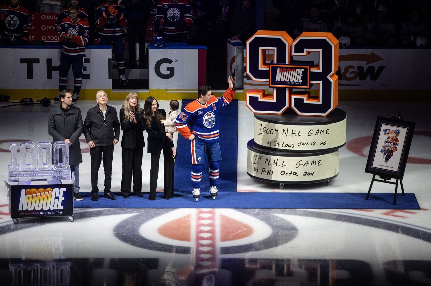 Nugent-Hopkins scores winning goal for Oilers in his 1,000th NHL game | iNFOnews.ca Nugent-Hopkins scores winning goal for Oilers in his 1,000th NHL game | iNFOnews.ca