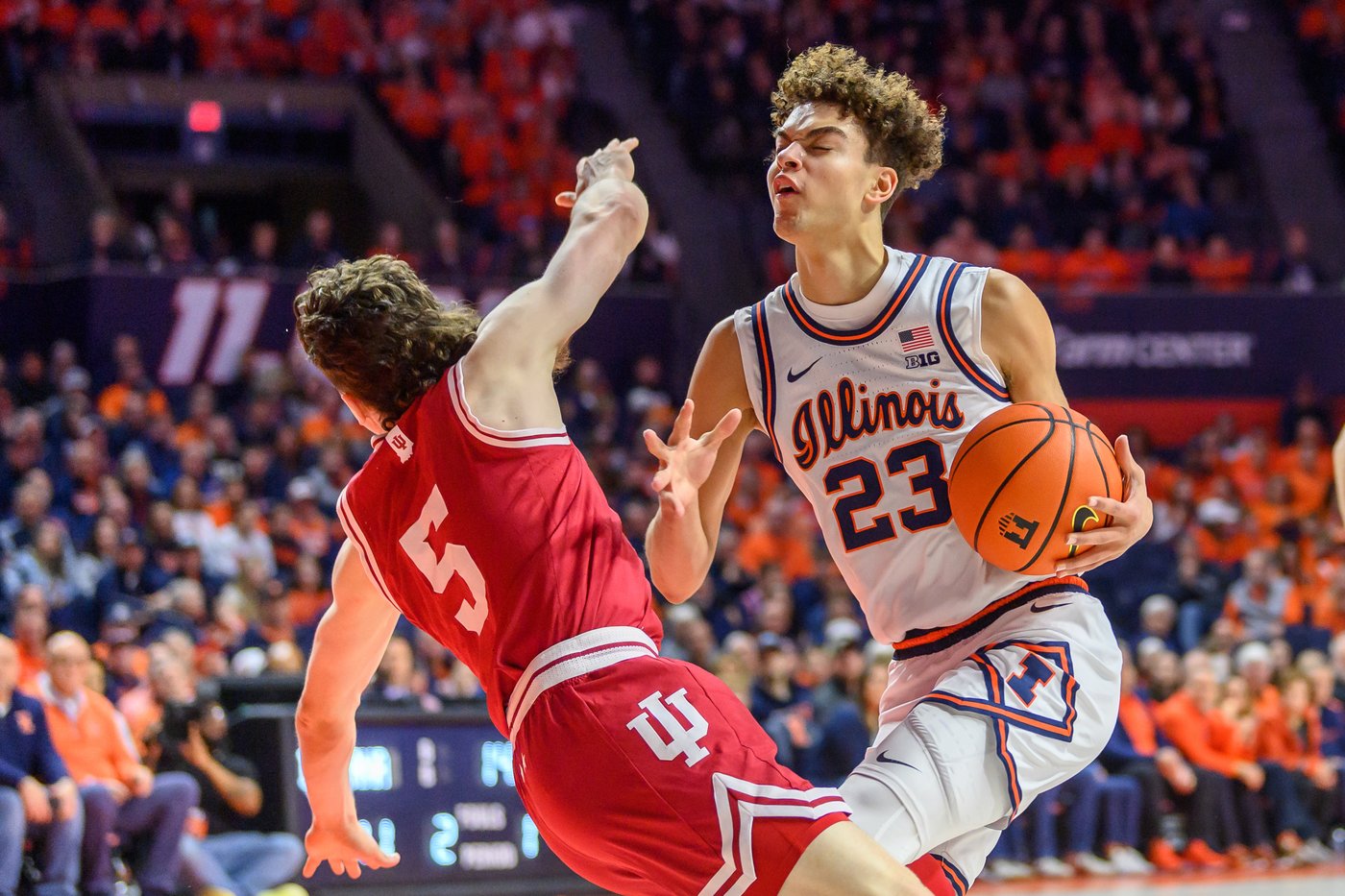 David Mirkovic scores 25, Kylan Boswell returns as No. 8 Illinois beats Indiana 71-51 | iNFOnews.ca