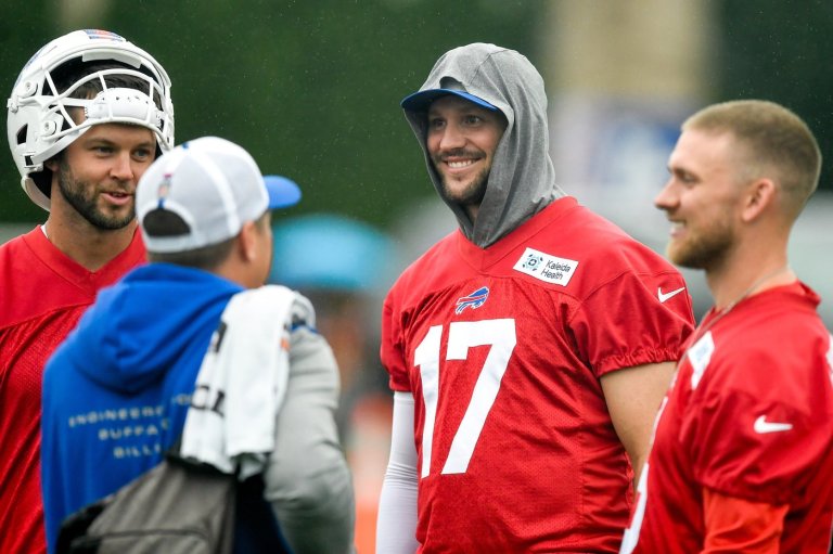 Josh Allen embraces change as Buffalo Bills open training camp under new coach Joe Brady | iNFOnews.ca