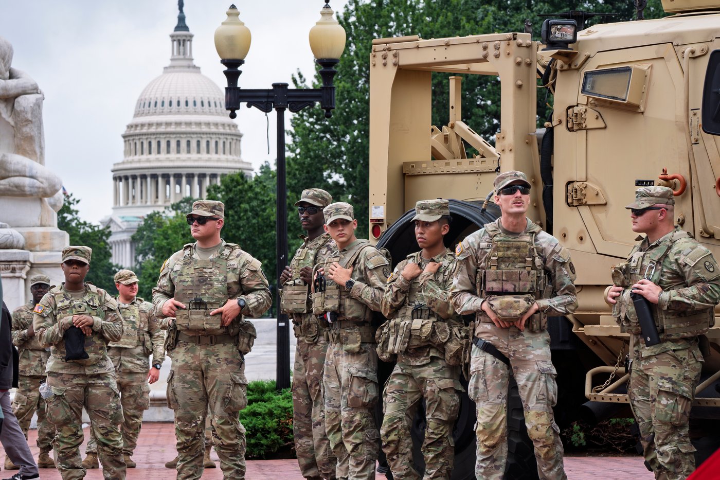 DC police detained man for protesting National Guard patrol with Darth Vader song, lawsuit says | iNFOnews.ca DC police detained man for protesting National Guard patrol with Darth Vader song, lawsuit says | iNFOnews.ca