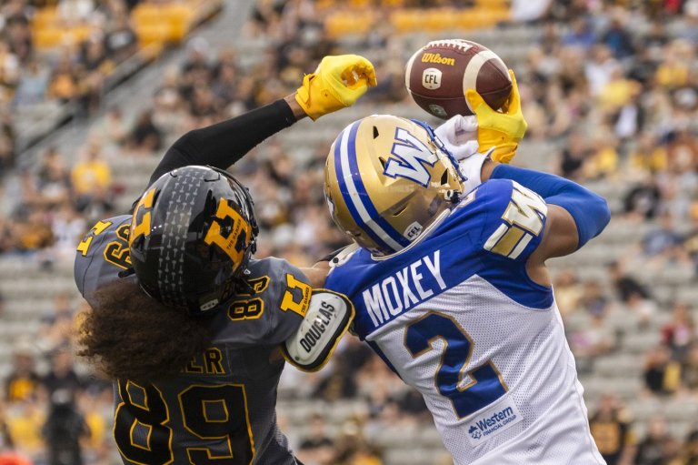 Castillo's 23-yard field goal lifts Blue Bombers to 14-13 victory over Tiger-Cats | iNFOnews.ca