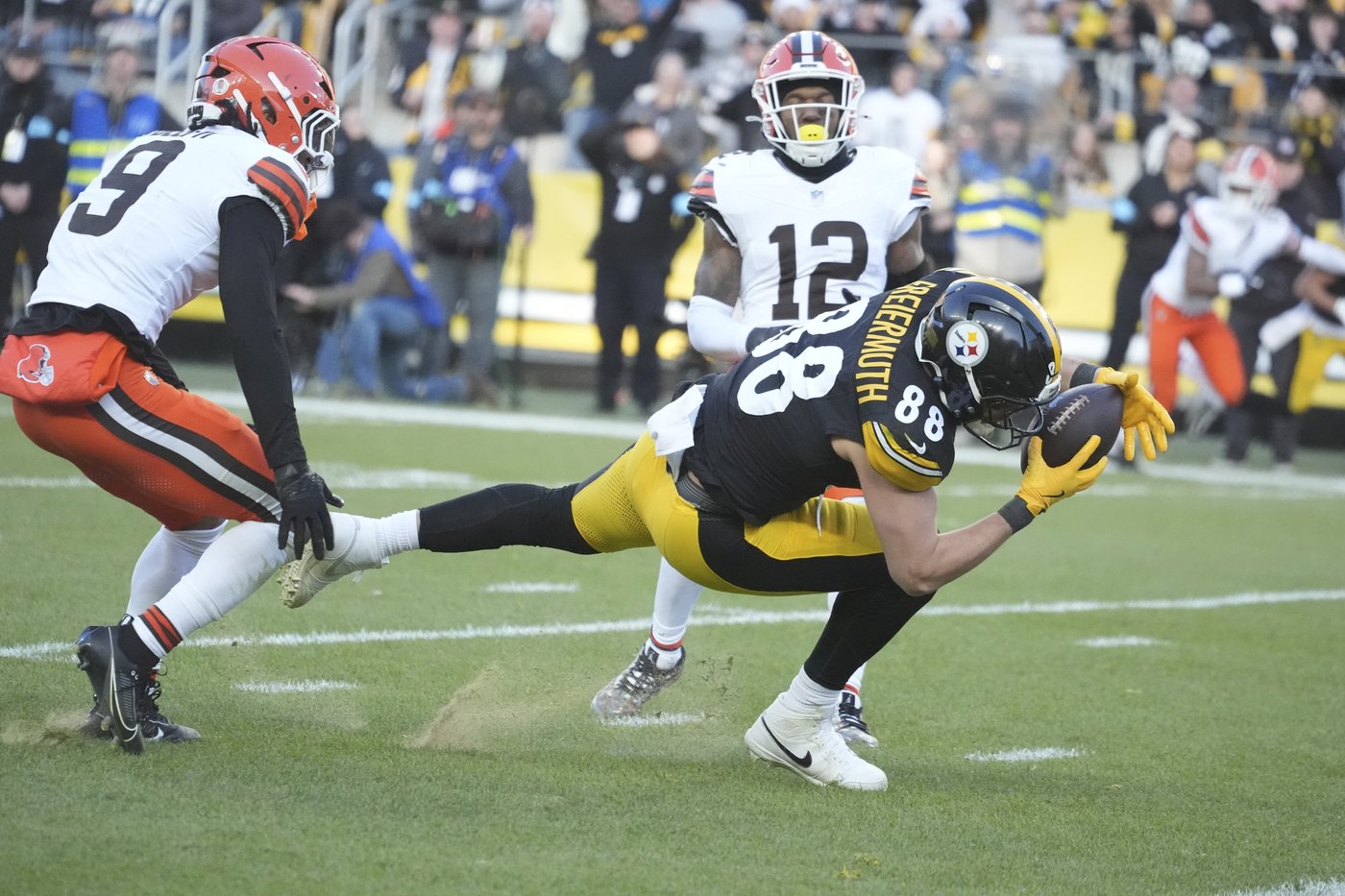 A hamstring injury silenced George Pickens. His Steelers teammates picked up the slack vs. Browns | iNFOnews.ca A hamstring injury silenced George Pickens. His Steelers teammates picked up the slack vs. Browns | iNFOnews.ca