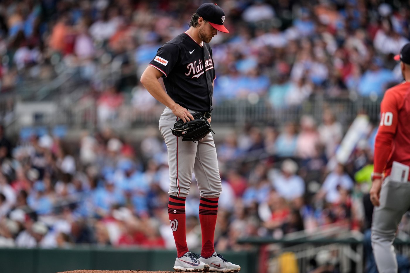 Jake Irvin throws 5 hitless innings in Washington one-hitter, but sore shoulder dampens the mood | iNFOnews.ca Jake Irvin throws 5 hitless innings in Washington one-hitter, but sore shoulder dampens the mood | iNFOnews.ca