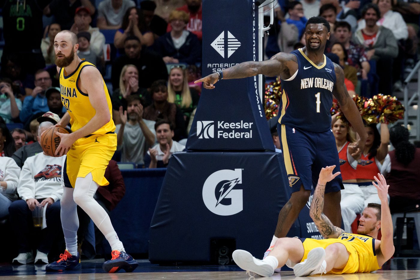 Zion Williamson ties season high with 29 points as Pelicans beat Pacers 128-109 for 4th straight win | iNFOnews.ca Zion Williamson ties season high with 29 points as Pelicans beat Pacers 128-109 for 4th straight win | iNFOnews.ca