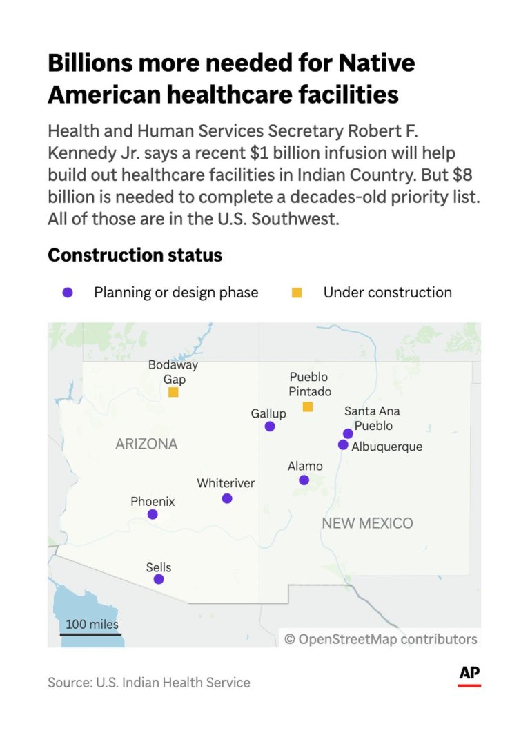 Indian Health Service is digging out of decades-old construction backlog for medical buildings | iNFOnews.ca