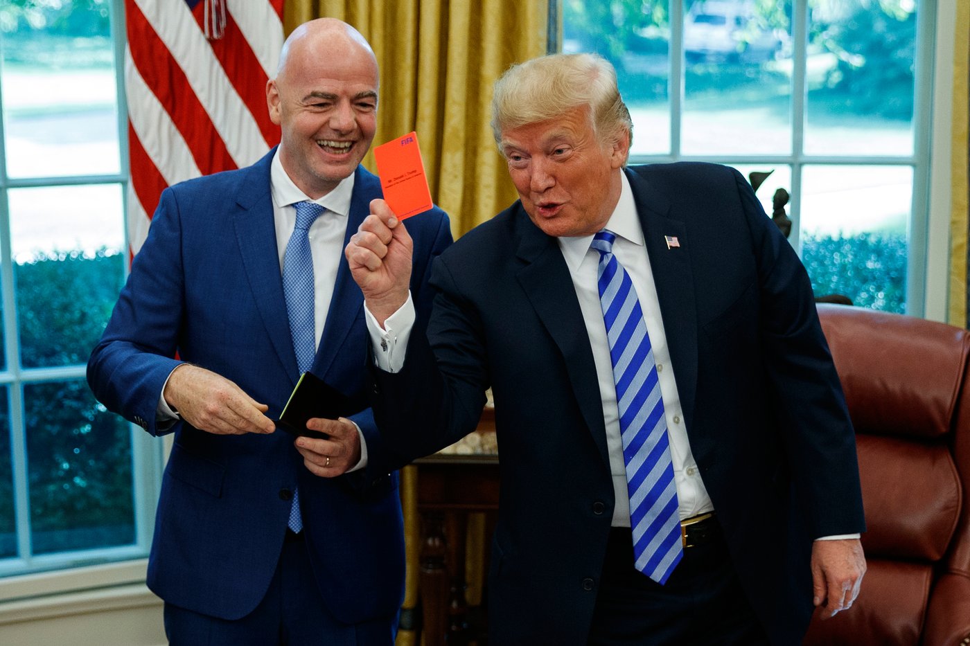 FIFA's Infantino says he told Trump the Balogun case would be decided by independent judicial bodies | iNFOnews.ca FIFA's Infantino says he told Trump the Balogun case would be decided by independent judicial bodies | iNFOnews.ca