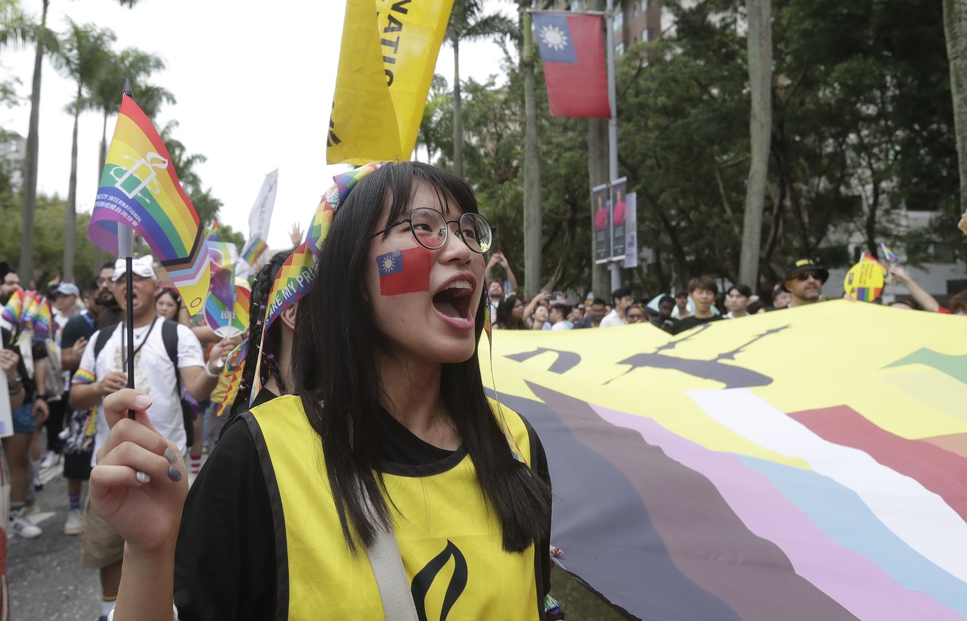 Thousands gather for colorful celebration at Taiwan Pride parade | iNFOnews.ca Thousands gather for colorful celebration at Taiwan Pride parade | iNFOnews.ca