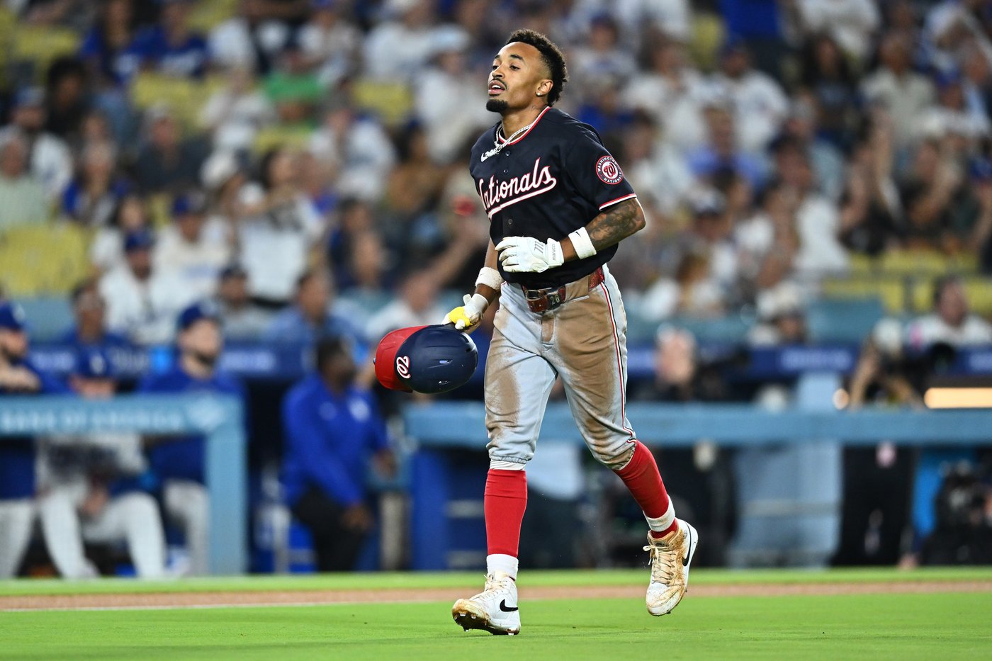 Snell throws 6 shutout innings and Tucker ends home run drought as Dodgers beat Nationals 5-3 | iNFOnews.ca Snell throws 6 shutout innings and Tucker ends home run drought as Dodgers beat Nationals 5-3 | iNFOnews.ca