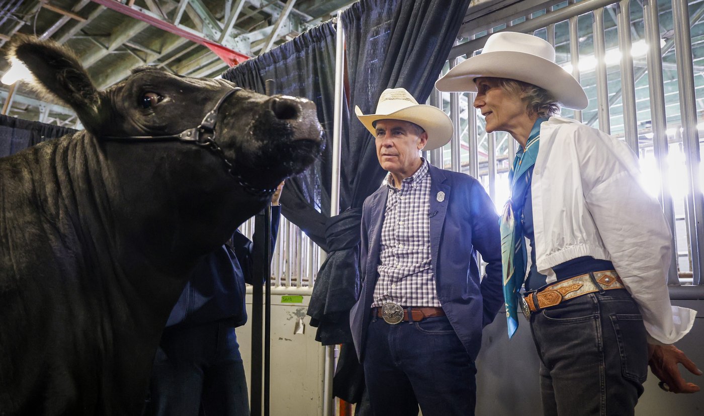 Carney perfects flipping Stampede flapjacks as separatists host similar breakfast | iNFOnews.ca Carney perfects flipping Stampede flapjacks as separatists host similar breakfast | iNFOnews.ca