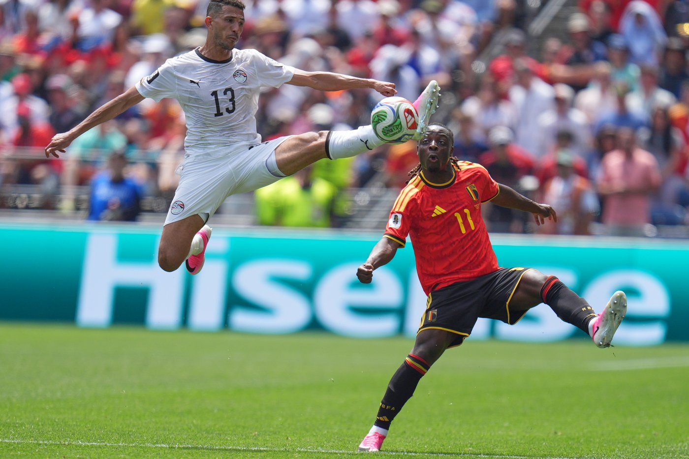Belgium forward Jérémy Doku celebrates the birth of his son after commentator's criticism | iNFOnews.ca