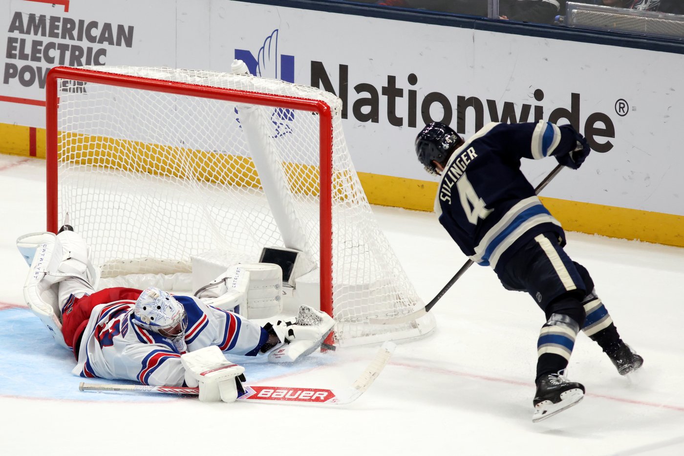 Kent Johnson scores in OT as Blue Jackets beat Rangers 1-0 behind Jet Greaves' shutout | iNFOnews.ca Kent Johnson scores in OT as Blue Jackets beat Rangers 1-0 behind Jet Greaves' shutout | iNFOnews.ca