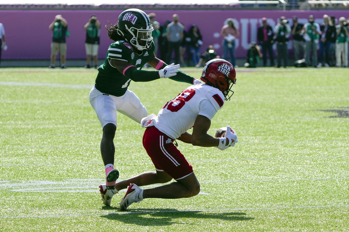 Navarro has big first half, Ohio holds off Jacksonville State 30-27 in Cure Bowl | iNFOnews.ca