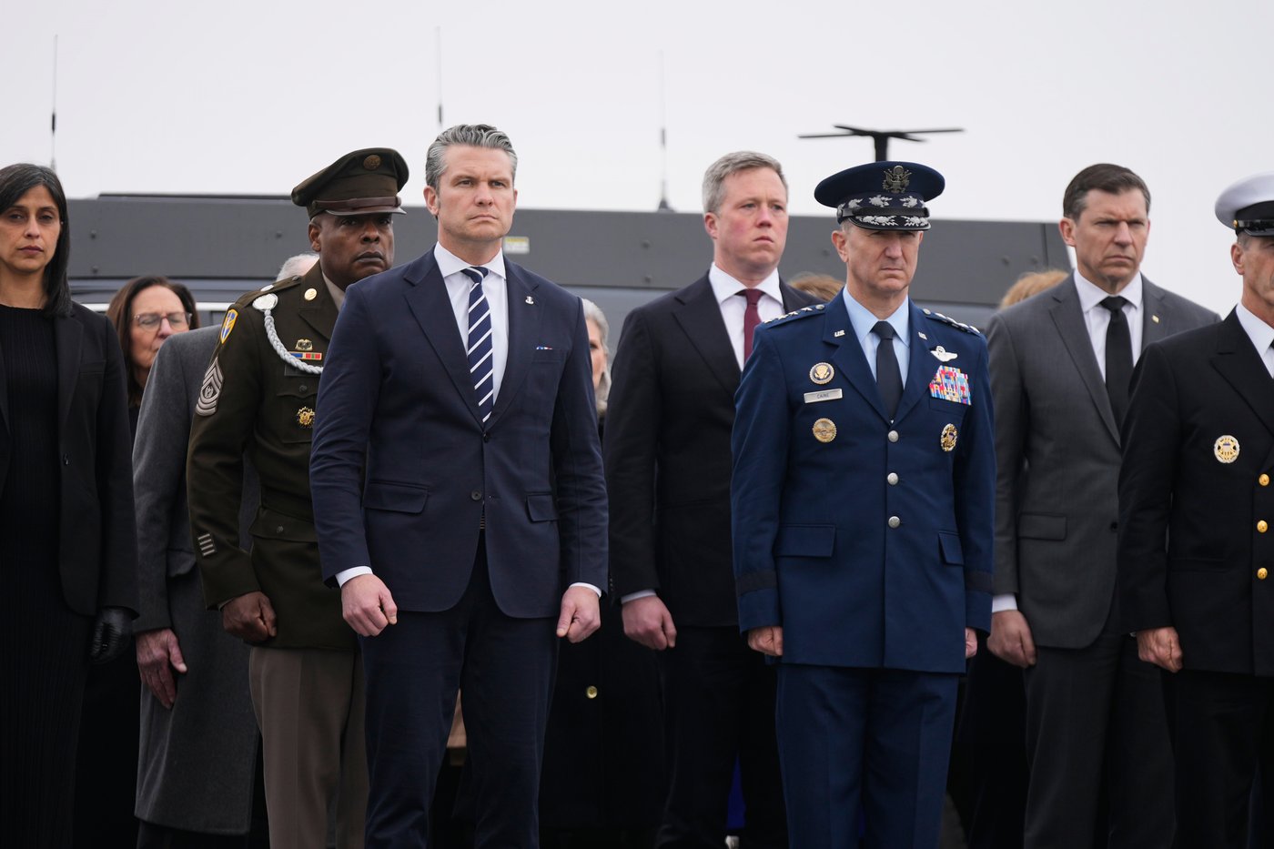Photos show dignified transfer for the six fallen U.S. soldiers killed in the war in the Middle East | iNFOnews.ca