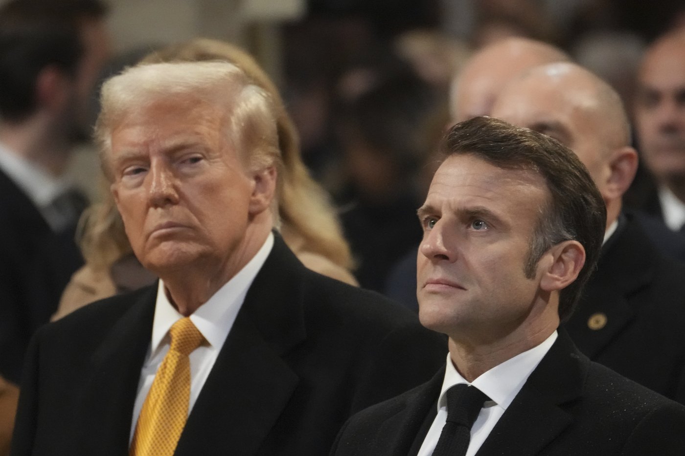 Trump is welcomed by Macron to Paris with presidential pomp and joined by Zelenskyy for their talks | iNFOnews.ca