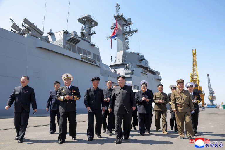 North Korean leader supervises missile tests from his naval destroyer | iNFOnews.ca