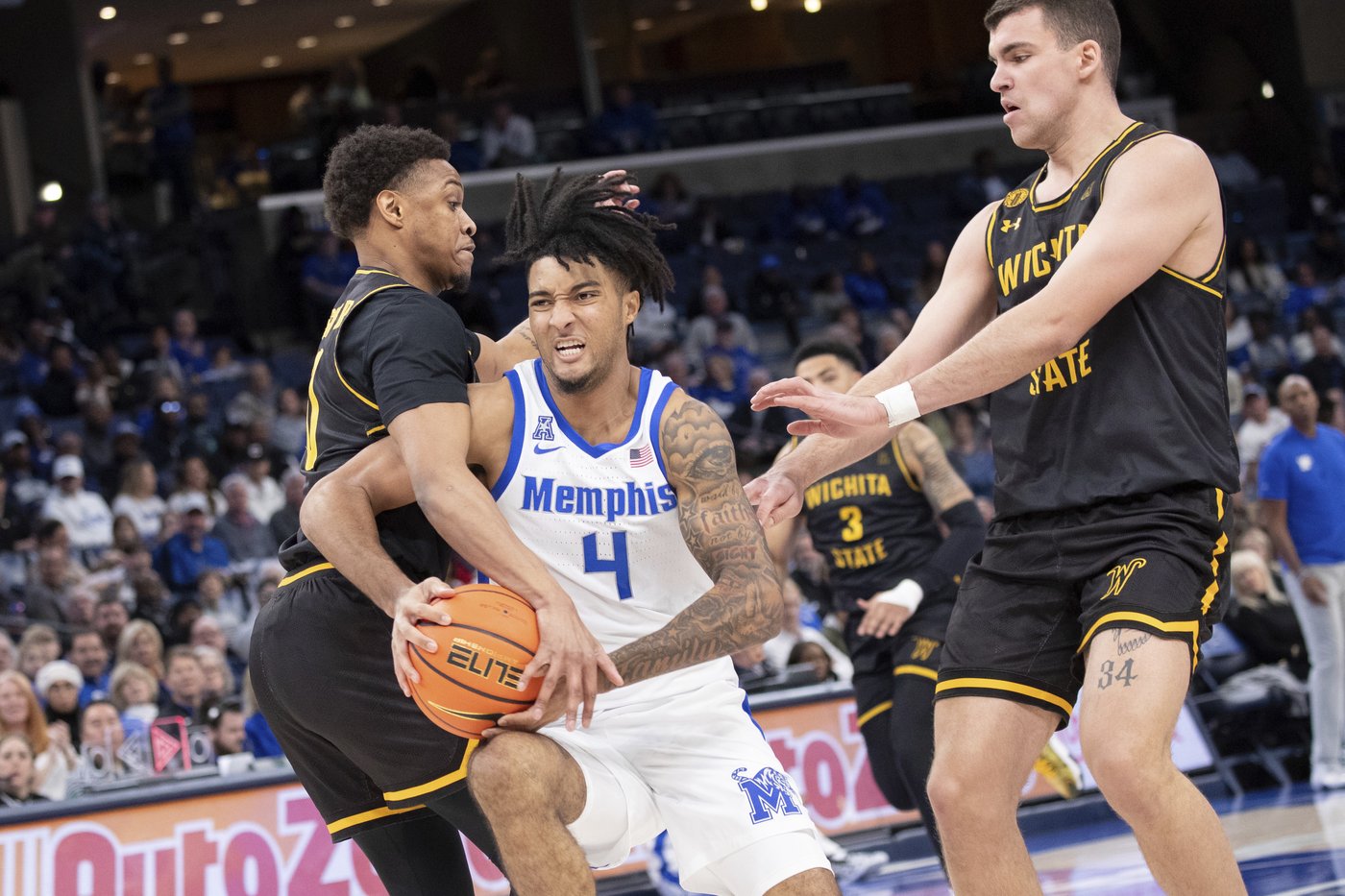 No. 24 Memphis uses a late 12-0 scoring run to beat Wichita State 61-53 | iNFOnews.ca No. 24 Memphis uses a late 12-0 scoring run to beat Wichita State 61-53 | iNFOnews.ca
