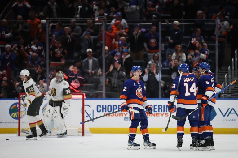 Emil Heineman scores in 4th round of shootout and Islanders beat Golden Knights 5-4 | iNFOnews.ca