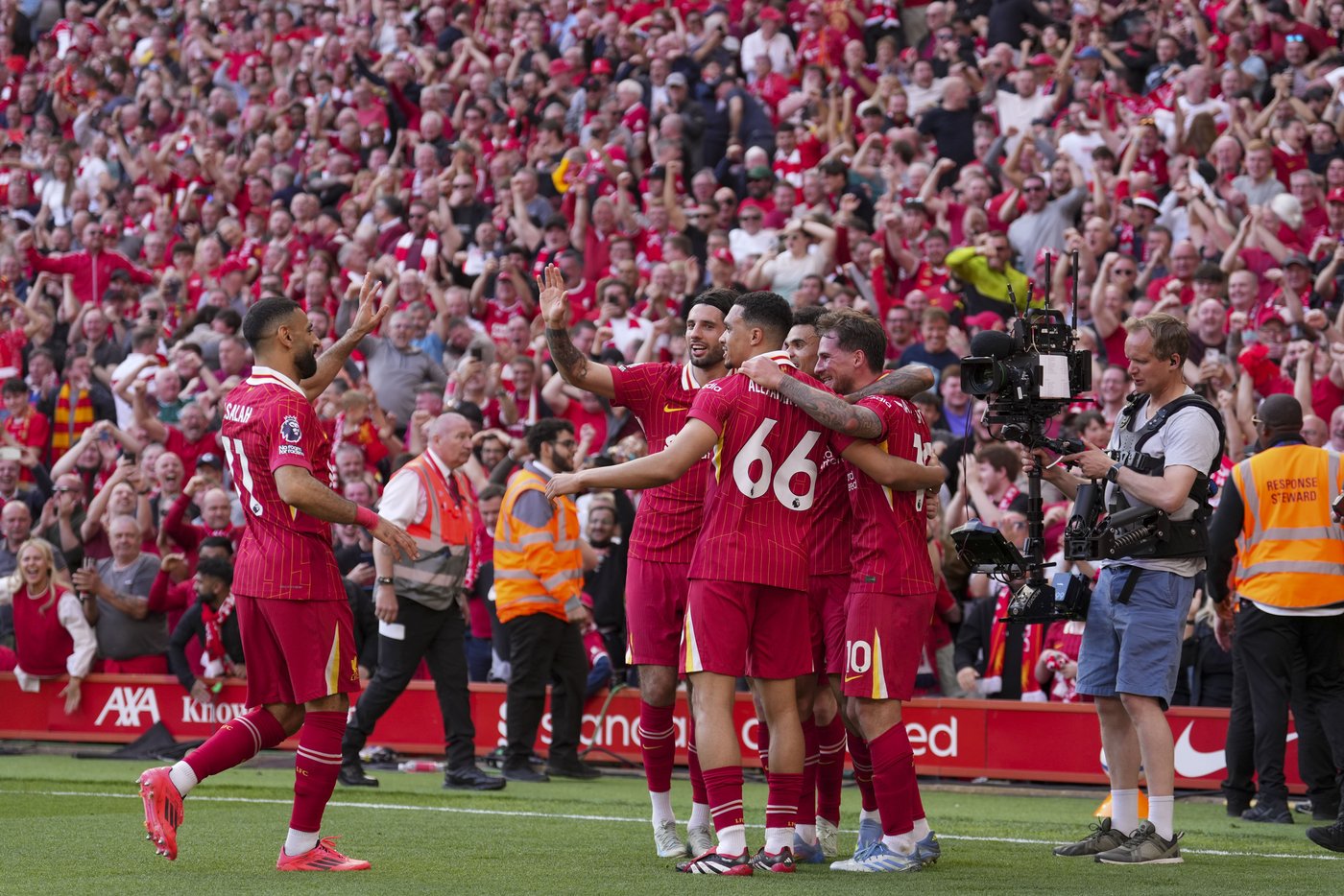 PHOTO COLLECTION: Liverpool Clinch Premier League Title | iNFOnews.ca