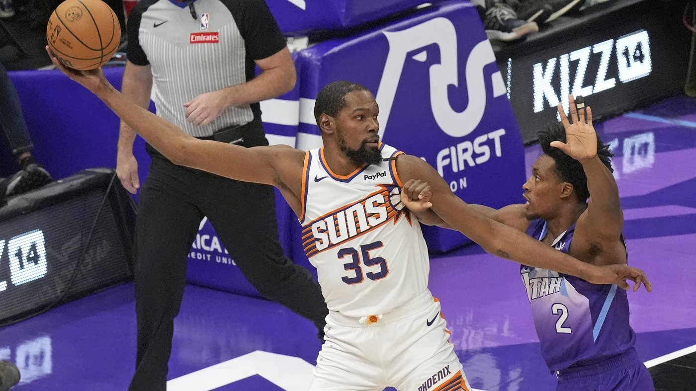 Devin Booker and Kevin Durant lead the Suns past the Jazz, 134-126 | iNFOnews.ca