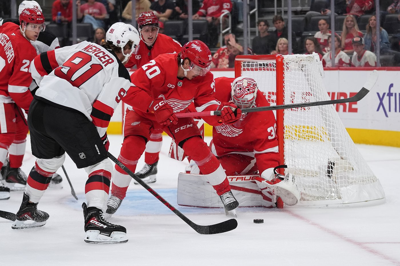 Jack Hughes scores on a breakaway in OT, lifts Devils to a 5-4 win over Red Wings | iNFOnews.ca Jack Hughes scores on a breakaway in OT, lifts Devils to a 5-4 win over Red Wings | iNFOnews.ca
