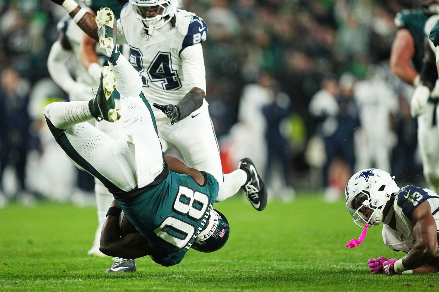 Dak Prescott throws 3 TD passes, Javonte Williams runs for 155 yards as Cowboys beat Eagles 38-21 | iNFOnews.ca Dak Prescott throws 3 TD passes, Javonte Williams runs for 155 yards as Cowboys beat Eagles 38-21 | iNFOnews.ca
