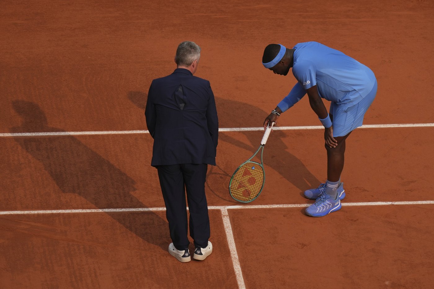 Tiafoe calls it 'comical' Musetti wasn't penalized for kicking a ball into French Open line judge | iNFOnews.ca