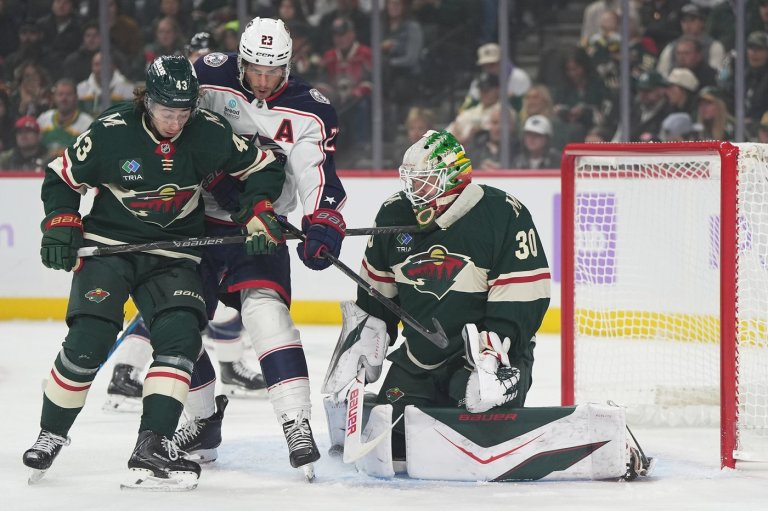 Kaprizov, Wallstedt carry the Wild past the Blue Jackets, 2-1 | iNFOnews.ca