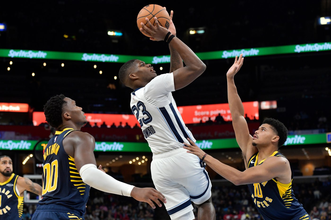 Rookie Cedric Coward hits all 6 3-pointers and scores 27 points as Grizzlies beat Pacers 128-103 | iNFOnews.ca Rookie Cedric Coward hits all 6 3-pointers and scores 27 points as Grizzlies beat Pacers 128-103 | iNFOnews.ca