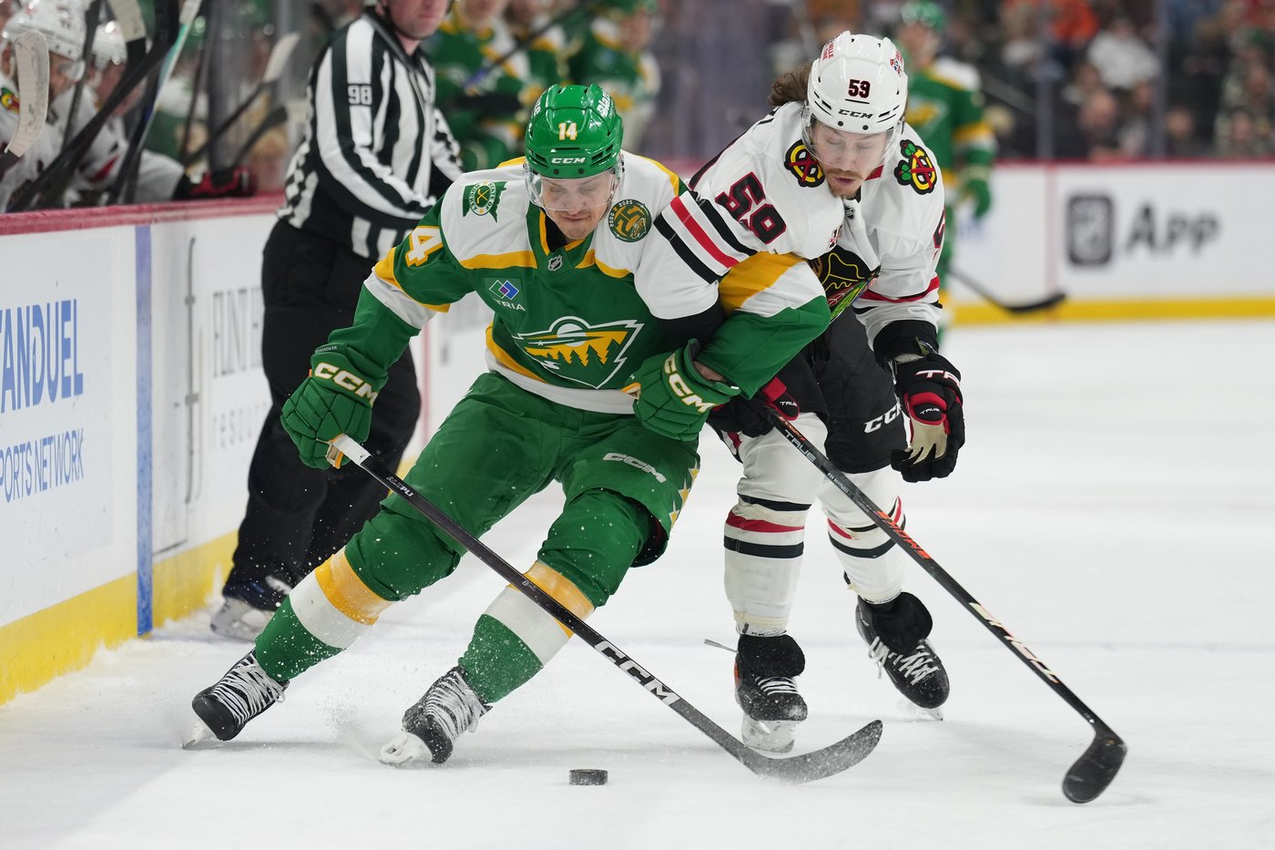 Kaprizov's shootout goal gives Wild 4-3 victory over Blackhawks | iNFOnews.ca Kaprizov's shootout goal gives Wild 4-3 victory over Blackhawks | iNFOnews.ca
