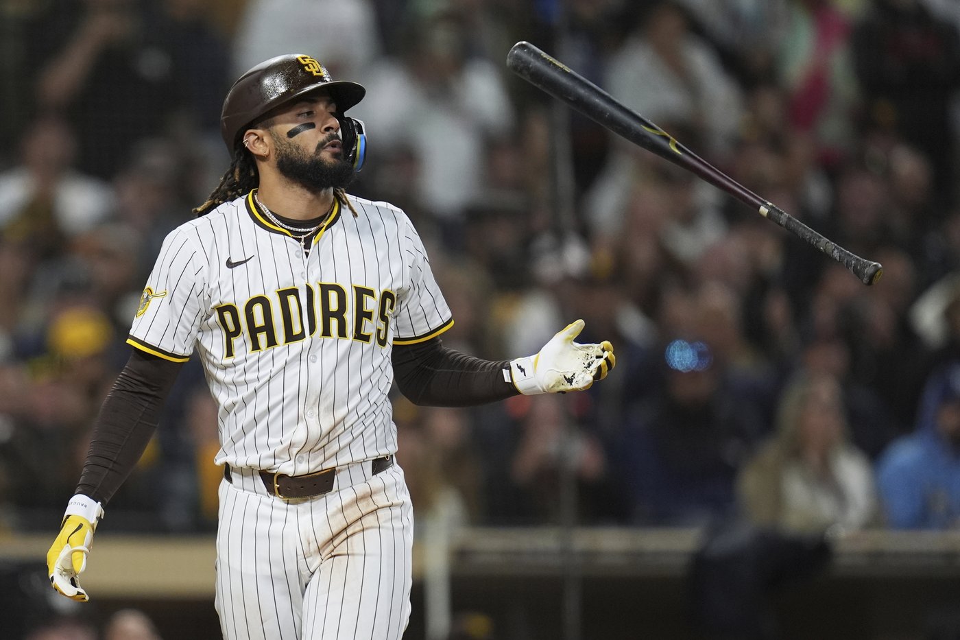 Padres OF Fernando Tatis Jr. sustains left arm contusion after getting hit by pitch vs Pirates | iNFOnews.ca