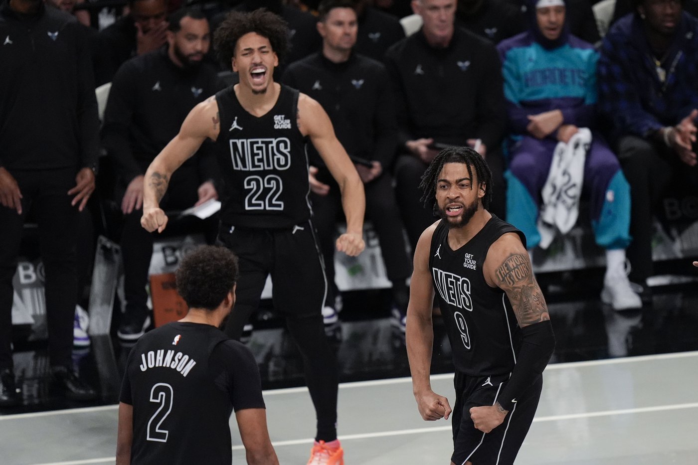 Cam Johnson and Dennis Schroder carry the Nets to a 116-115 win over the Hornets | iNFOnews.ca