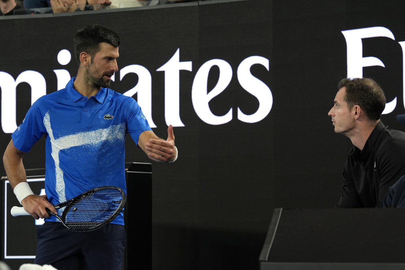 Australian Open: Novak Djokovic and new coach Andy Murray get a win against US teen in debut | iNFOnews.ca
