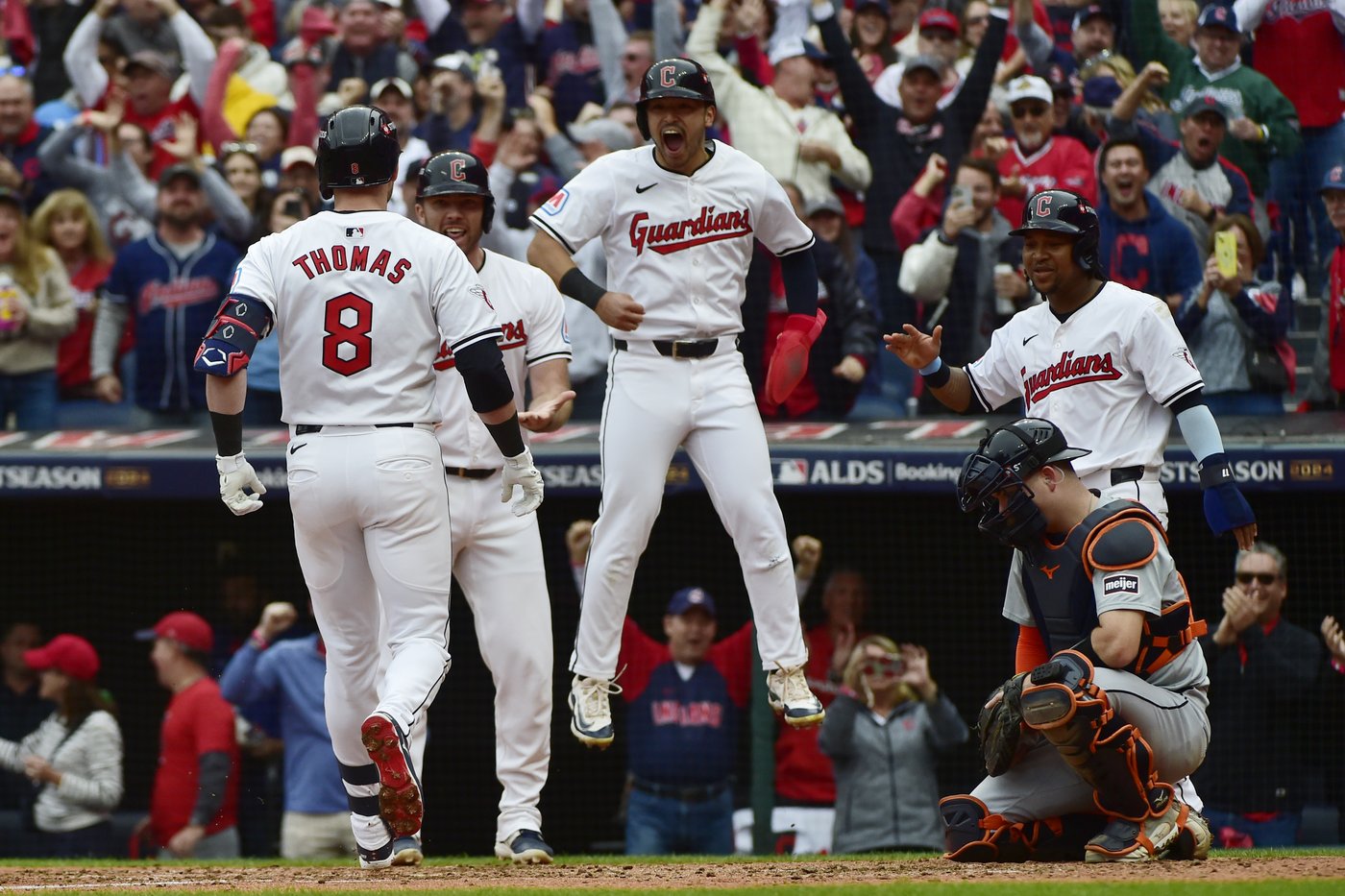 Thomas hits grand slam off Skubal, Guardians down Tigers 7-3 to reach AL Championship Series | iNFOnews.ca Thomas hits grand slam off Skubal, Guardians down Tigers 7-3 to reach AL Championship Series | iNFOnews.ca