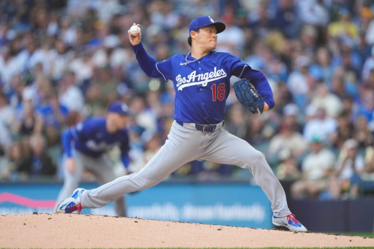 Yamamoto shines in Milwaukee again as Dodgers defeat Brewers 5-1 | iNFOnews.ca