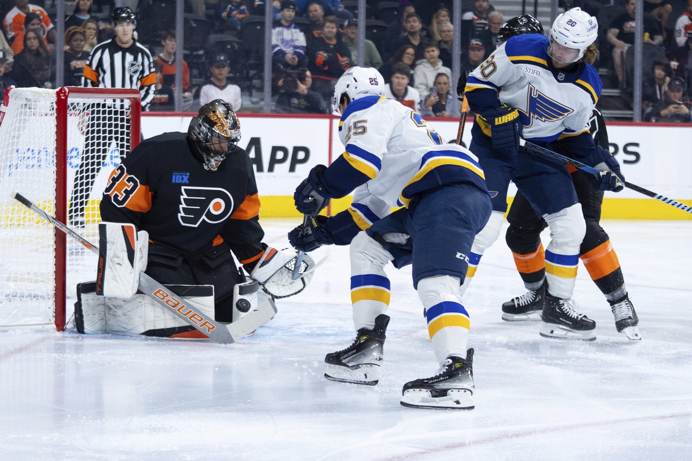 Bobby Brink breaks late tie, Flyers beat Blues 2-1 for 2nd straight victoiry | iNFOnews.ca Bobby Brink breaks late tie, Flyers beat Blues 2-1 for 2nd straight victoiry | iNFOnews.ca