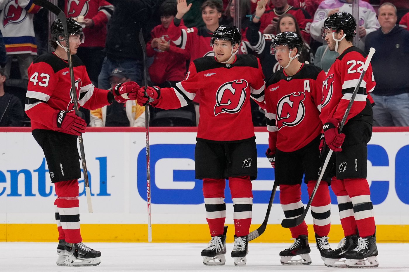 Gritsyuk and Hischier score in 1st period in the Devils' 4-1 victory over the Ducks | iNFOnews.ca