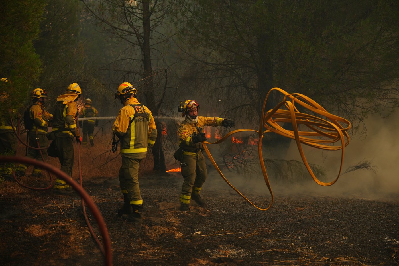 Europe battles fast-moving wildfires sweeping across Spain and France, in photos | iNFOnews.ca