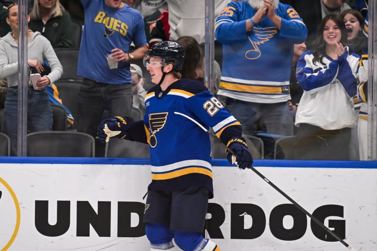 Blues rally from a 2-goal deficit and beat the Wild 6-3 | iNFOnews.ca