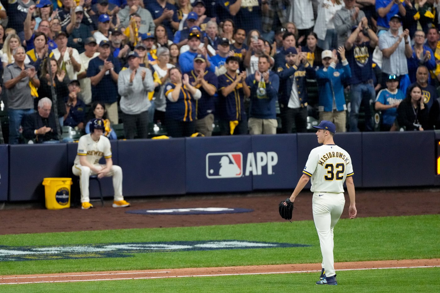 Brewers ace Jacob Misiorowski labors into 5th inning of NLCS opener against Dodgers | iNFOnews.ca