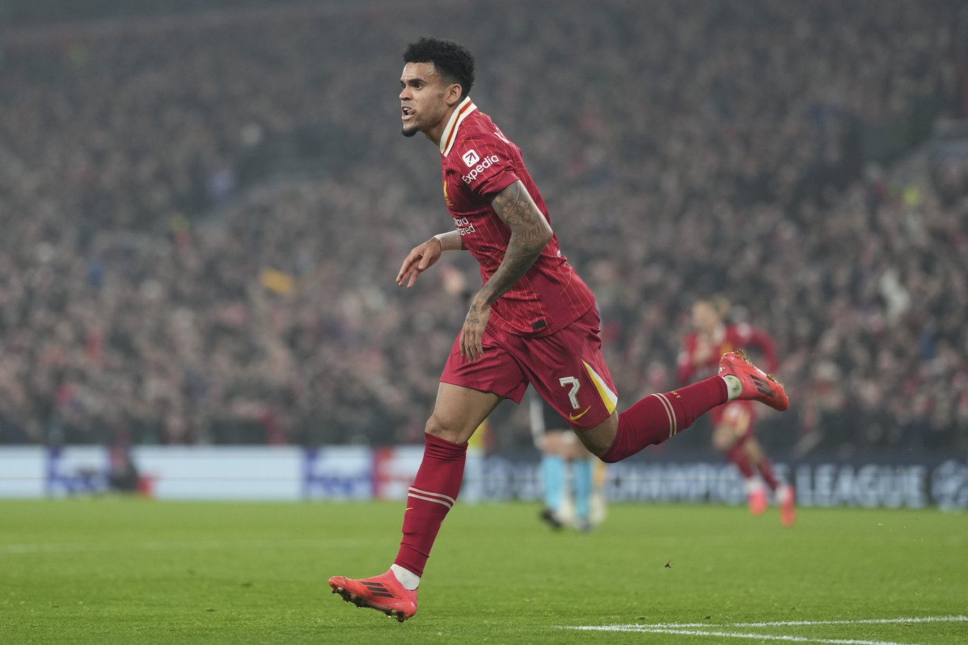 Liverpool forward Luis Diaz scores second-half hat trick in 4-0 rout of Bayer Leverkusen | iNFOnews.ca Liverpool forward Luis Diaz scores second-half hat trick in 4-0 rout of Bayer Leverkusen | iNFOnews.ca