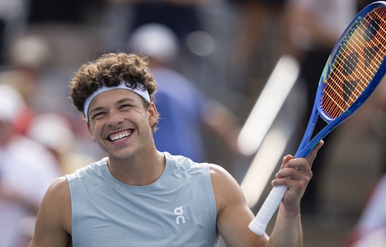 Defending champion Ben Shelton downs Zizou Bergs to advance in NBO Open men's tennis | iNFOnews.ca