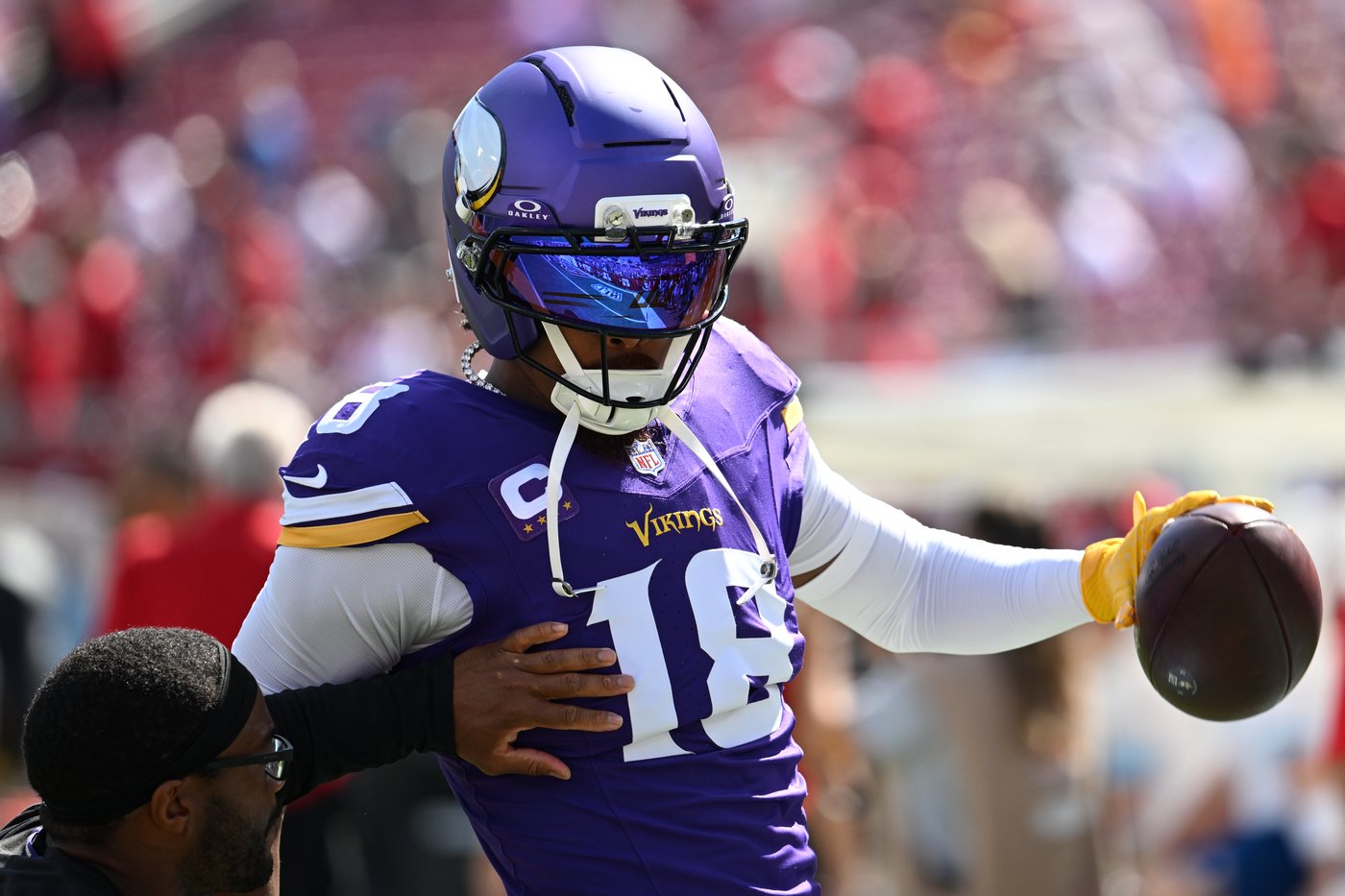 Vikings' Justin Jefferson ruled out against Buccaneers with an ankle injury | iNFOnews.ca