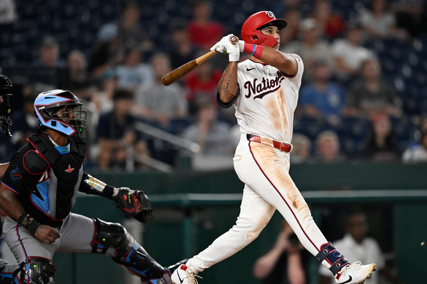 Daylen Lile continues hot streak with 2 homers as Nationals beat Marlins 6-3 | iNFOnews.ca