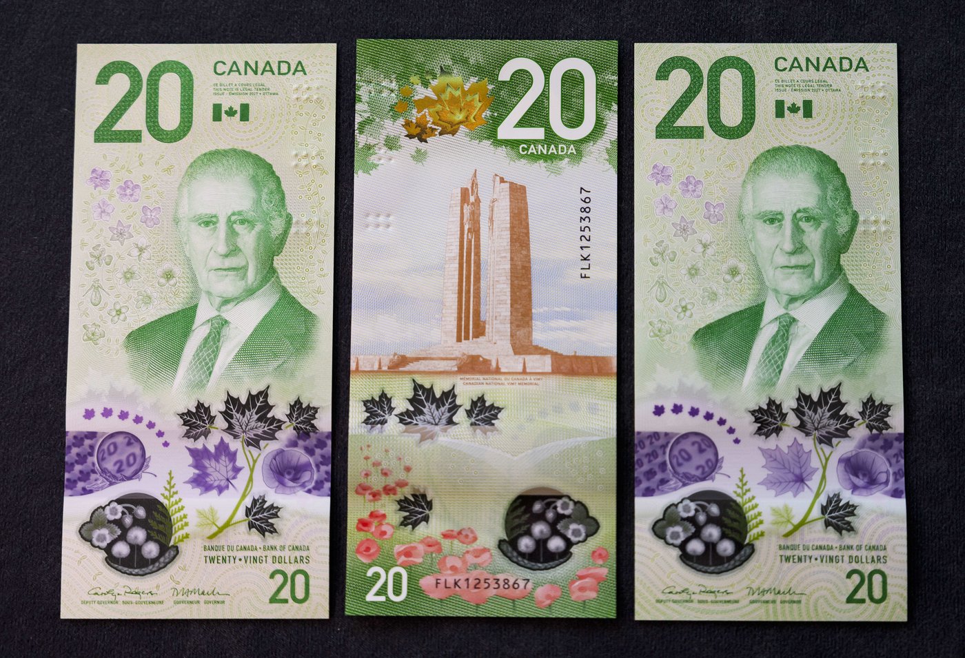 Bank of Canada unveils new $20 note, the first to feature King Charles | iNFOnews.ca