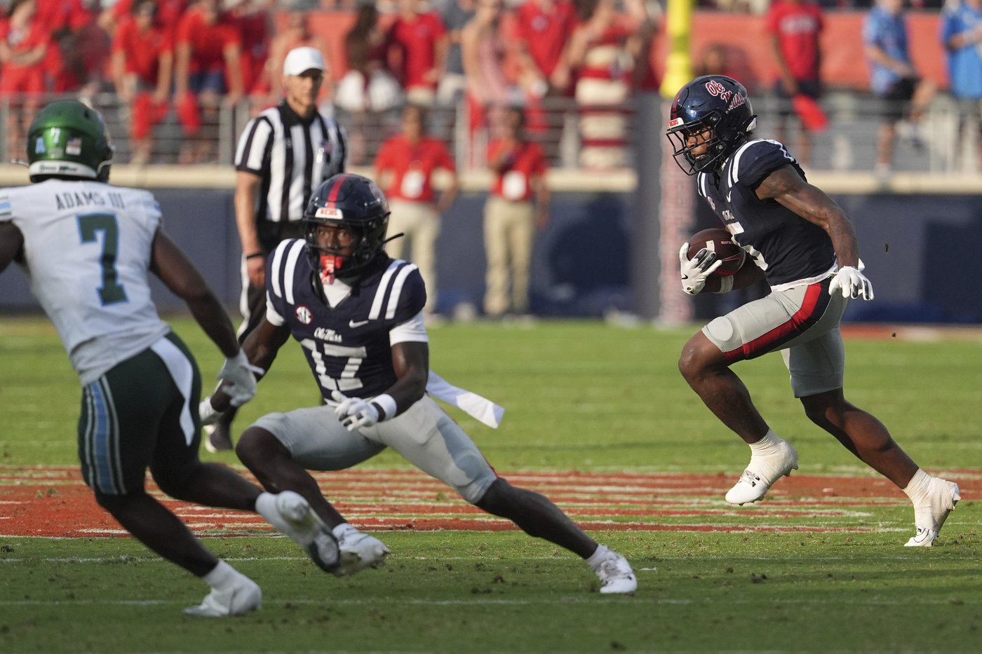 Trinidad Chambliss leads No. 13 Mississippi past previously unbeaten Tulane, 45-10 | iNFOnews.ca Trinidad Chambliss leads No. 13 Mississippi past previously unbeaten Tulane, 45-10 | iNFOnews.ca