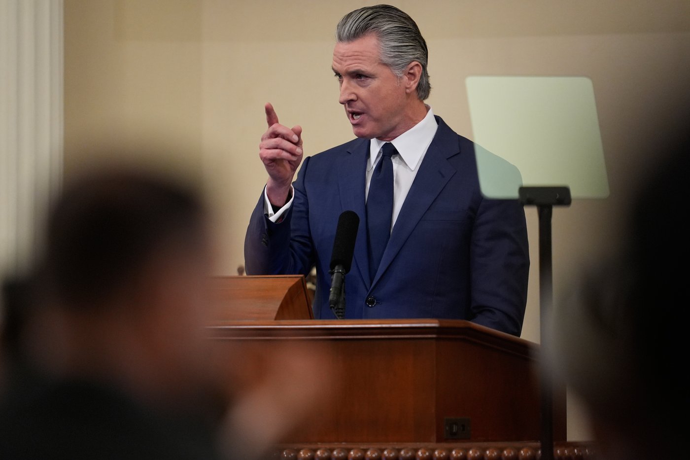 Newsom punches back at California's critics and Trump in his final State of the State speech | iNFOnews.ca