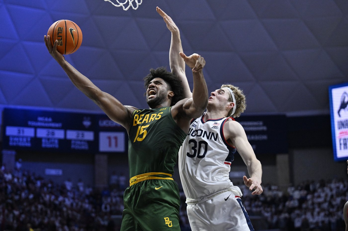 McNeeley scores 17 points as No. 25 UConn rallies to a 76-72 win over No. 15 Baylor | iNFOnews.ca McNeeley scores 17 points as No. 25 UConn rallies to a 76-72 win over No. 15 Baylor | iNFOnews.ca