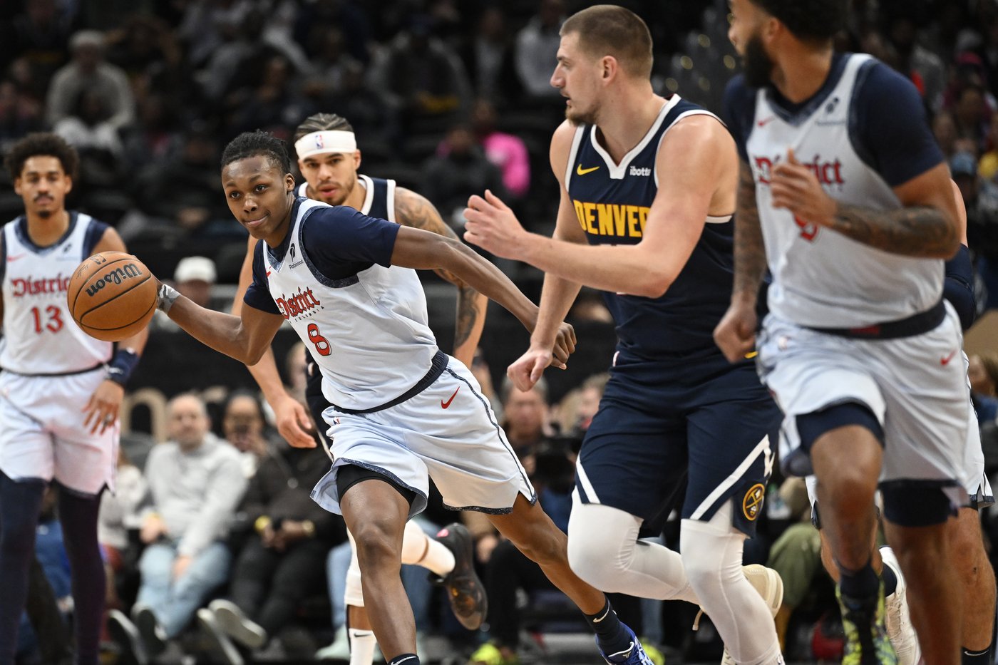 Wizards overcome career-high 56 by Jokic, snap 16-game skid with 122-113 win over the Nuggets | iNFOnews.ca Wizards overcome career-high 56 by Jokic, snap 16-game skid with 122-113 win over the Nuggets | iNFOnews.ca