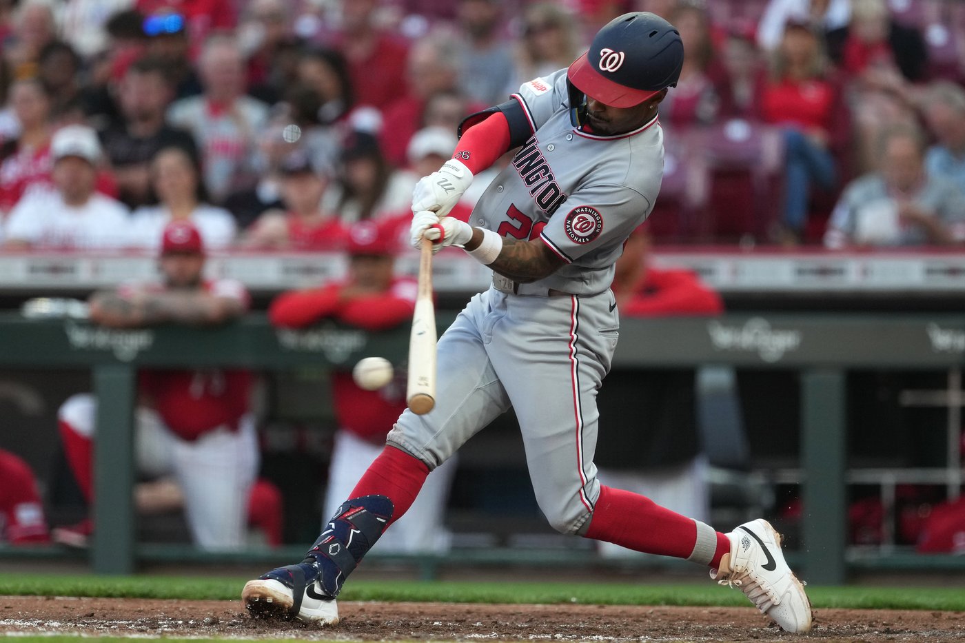 James Wood hits 12th homer and Nationals go deep season-high 6 times in 10-4 win over Reds | iNFOnews.ca
