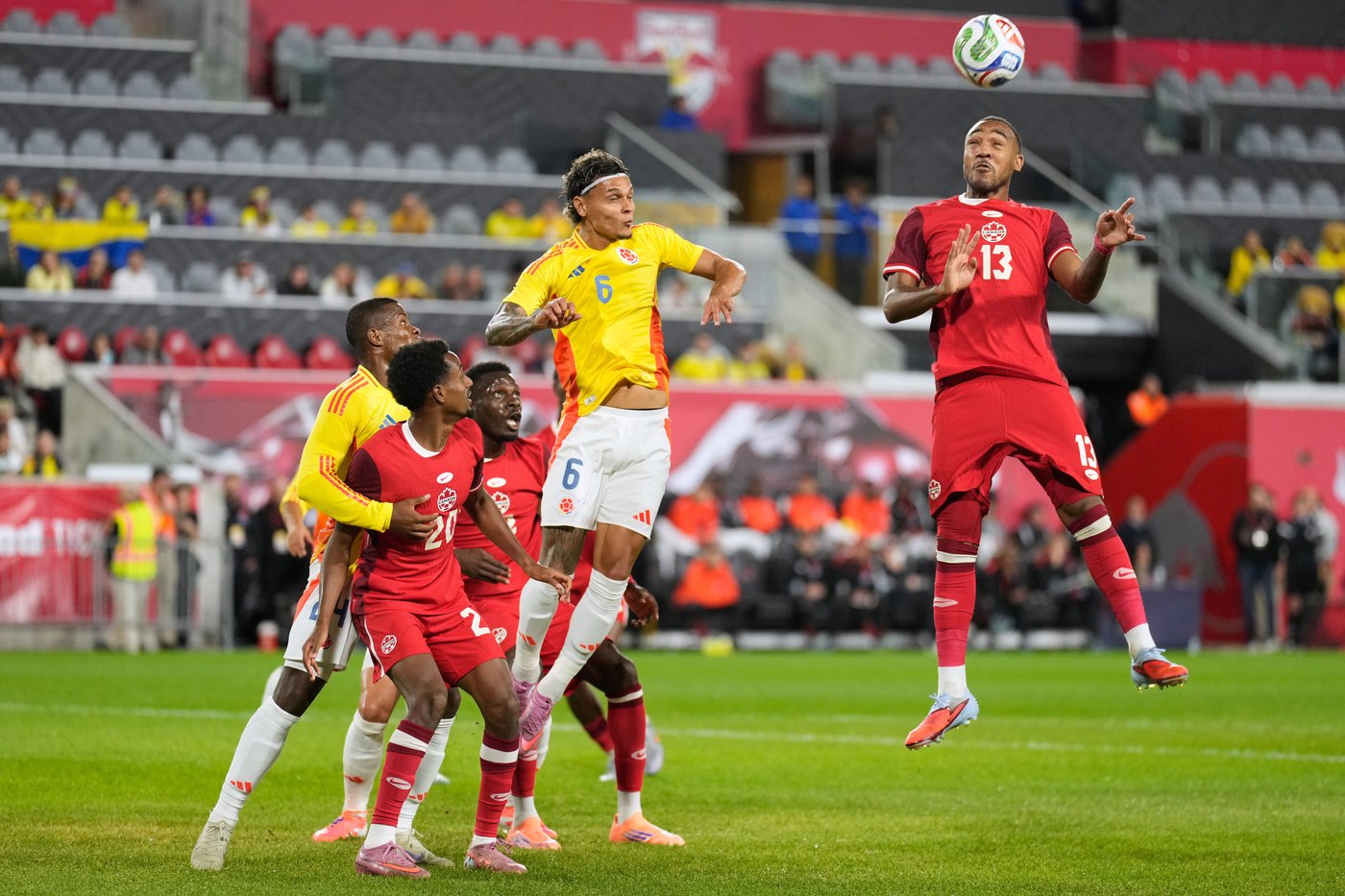 Canadian men hold 13th-ranked Colombia to a scoreless draw in men's soccer friendly | iNFOnews.ca Canadian men hold 13th-ranked Colombia to a scoreless draw in men's soccer friendly | iNFOnews.ca